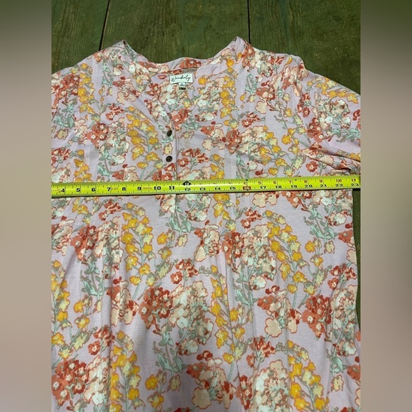 Wonderly Pink Floral Long Sleeve Dress - Picture 7 of 9